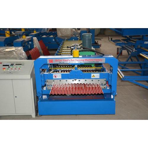 Corrugated Sheet Roll Forming Machine tile corrugated sheet roll forming machine Supplier