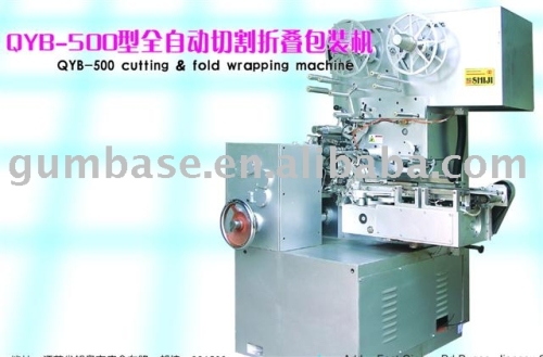 cutting and fold wrapping machine