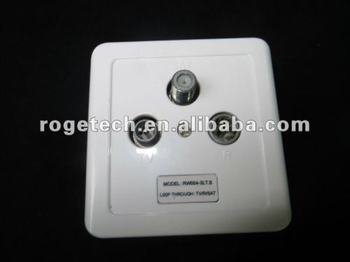 TV/R/SAT WALL SOCKET (RW004-3LT.S)