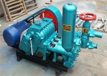 Bomba de lama Triplex de lama com motor diesel Bw250