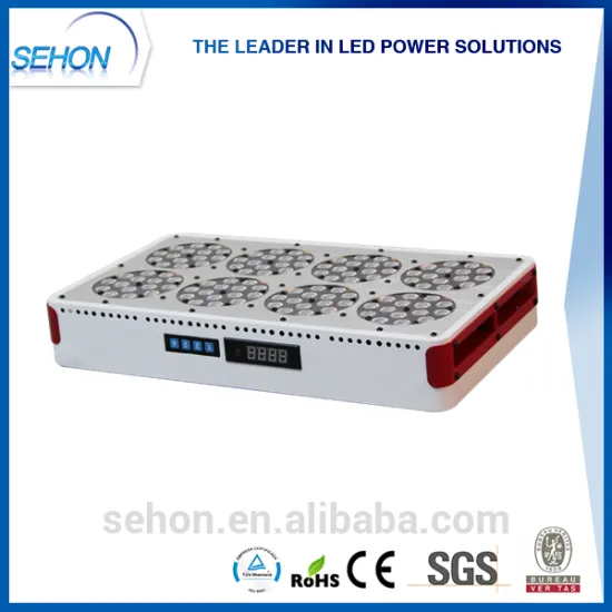 New Dimmable Apollo 8 Red Blue Hydroponic LED Grow Light with Remote Control