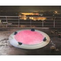 Runde 6 Personen Hydromassage Whirlpool Outdoor Spa