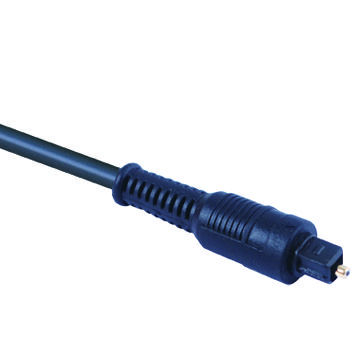 Gold-plated Metal Shell Toslink Digital Audio Cable Optical Fiber Cable