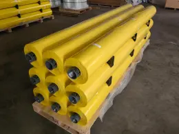 yellow color cotton picker packing bale wrap film