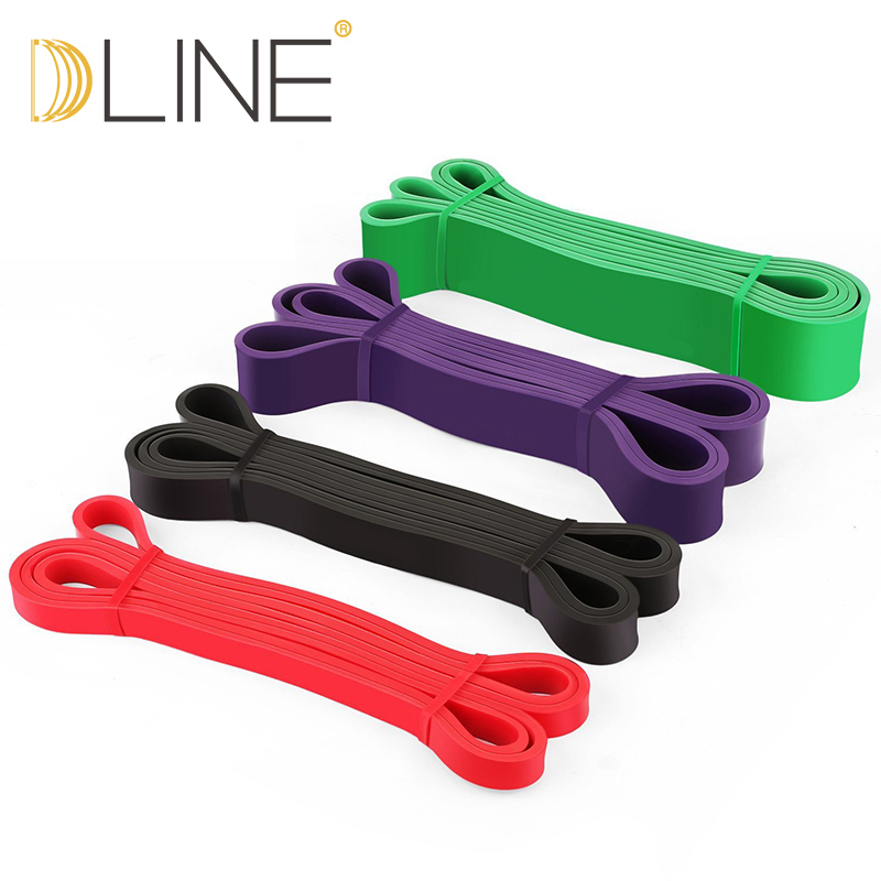 4 Pcs Fitness Pull-up Elastic Bands Set for Exercise & Workout Training