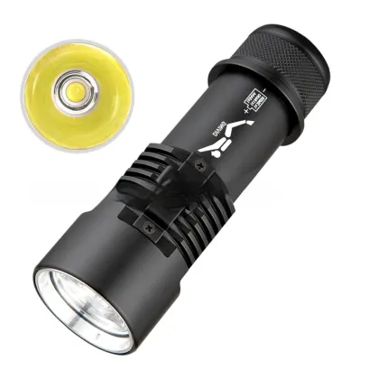 Warsun Underwater Diving Flashlight: IP68 Waterproof, 2500Lm P70 LED with Magnetic Switch