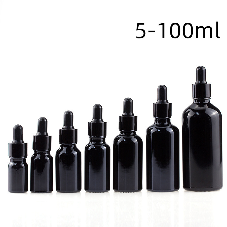  ultraviolet glass dropper bottles