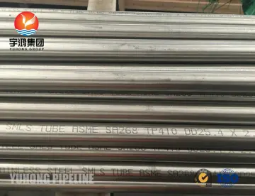 TP410 ASTM A268 Stainless Steel Seamless Tube
