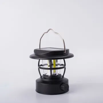 Dimming Hanging Waterproof Retro Solar Camping Light