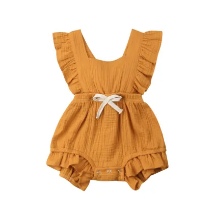 The Fine Quality Clothes Romper Girls Rompers Baby Girl Summer