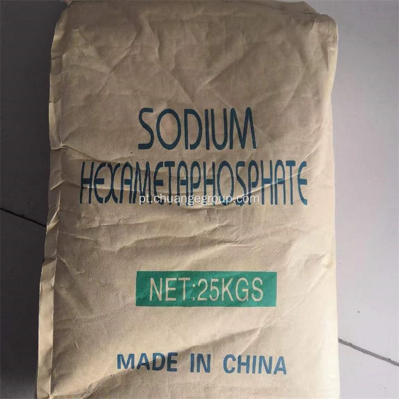 Hexametofosfato de sódio em tintas agente de ajuste de sabão pH
