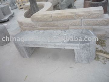 garden limestone bench for landscaping