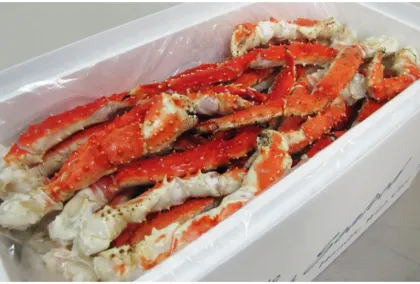 Norwegian red king crab,cook king crab legs
