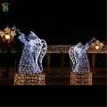 Motif 3D LED Angel Lights