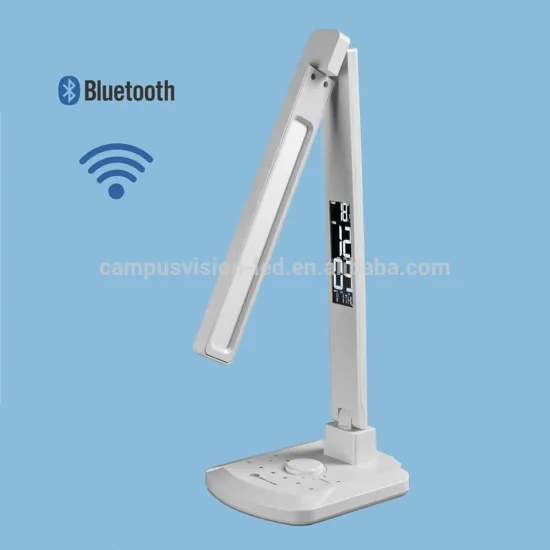 Bluetooth speaker led table lamp with LCD(calendar temperature date time)led desk lamp