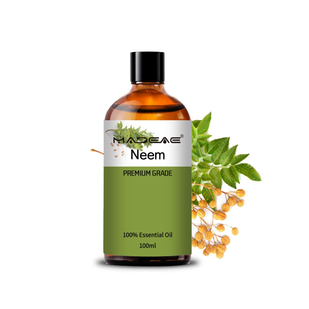 Neem Oil 100% Pure and Natural for Food Cosmetic High Quality