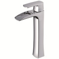 Square Waterfall Brass Single Hole Faucet