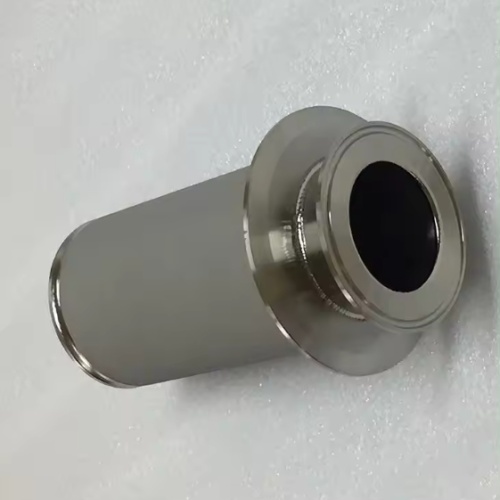 Sinterlenmiş metal toz mum elemanı gaz sıvı filtresi