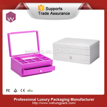 High quality wooden jewellery storage box
