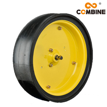 New Design OEM Quality 4.5x16'' 2.5x16'' 3x16'' Rubber Hollow Seeding Seeder Planter Drill Firming Gauge wheels for planter