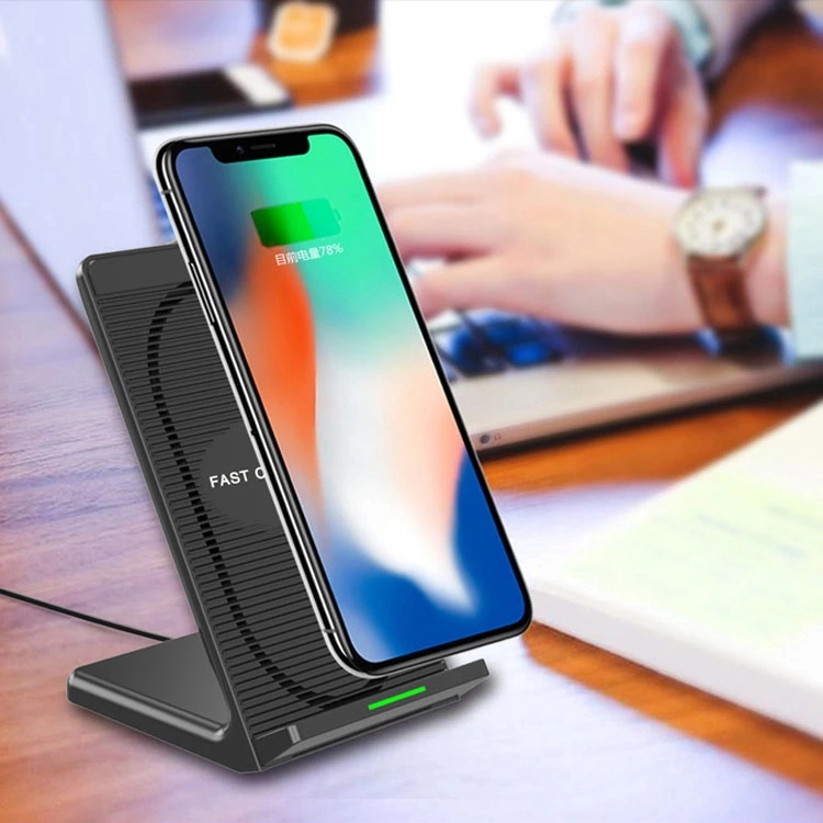 Vertical Quick Charging Wireless Charger for Cell Phone