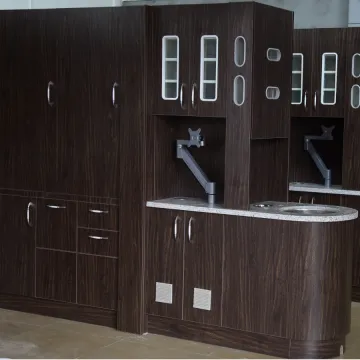 Center island clinic cabinet for hospital