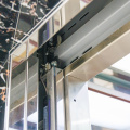 Wood-grain lift Mirror Stainless Steel Passenger Elevator