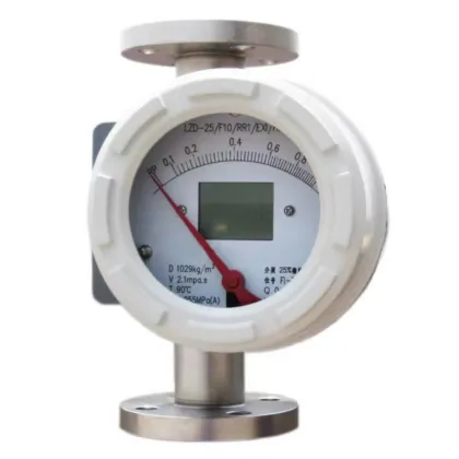 Stainless steel metal tube rotameter