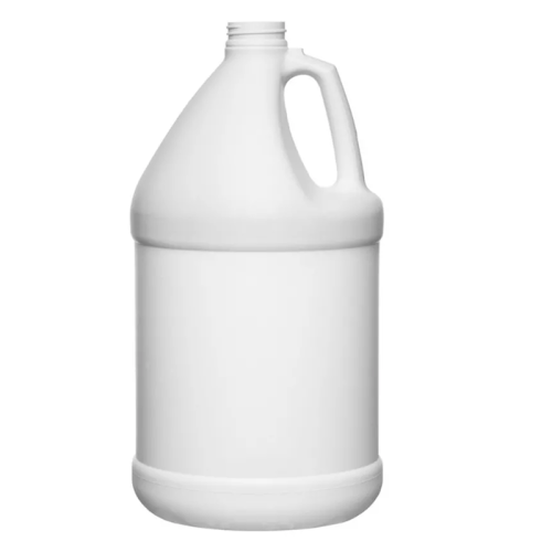 Color blanco de plástico vacío ecológico reciclado de 1 galón de botellas de 1 galón