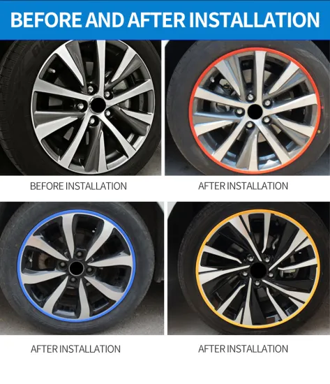 2020 upgrade car 4-piece set 16"&17"&18"&19"&20" inch wheel hub cover, rim cover, used for hub cover, rim and tire protection