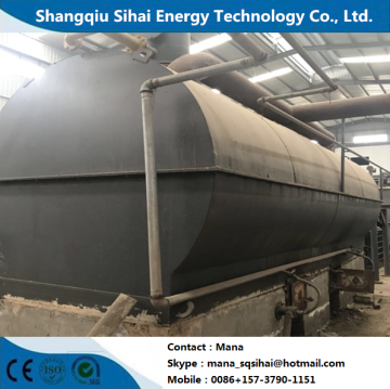 Tire Oil Recycle distillation plant