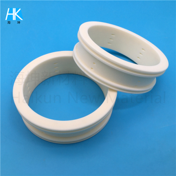 Alumina Ceramic Flange Ring with Holes