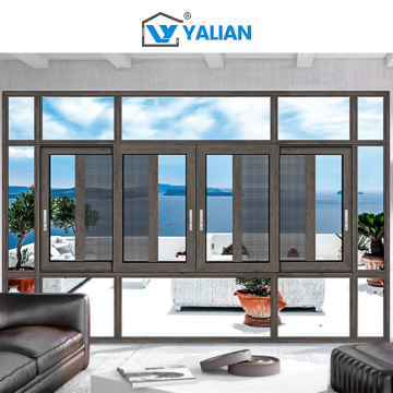 Sliding Window Aluminum Sliding Windows French Design Customizable Factory