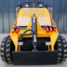 wheel skid steer loader front end loader