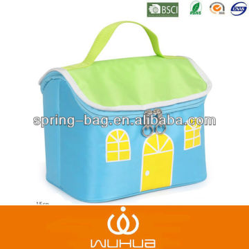 fashion cute house pattern Baby Milk Bottle Bag cooler bag drink bag