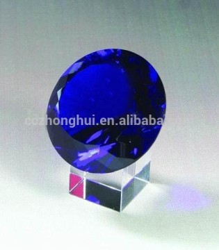 2016 Deep blue Crystal section diamond
