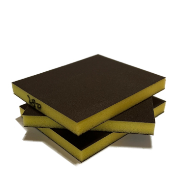 120x100x13mm Aluminum Oxide Abrasive Sanding Sponge Pad for Polishing