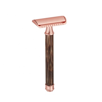 Golden Bamboo & Rose Gold Safety Razors: The Elegance of Micro-Shaving for Women