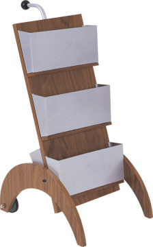 3 Layers Wooden Magazine Stand (L05)