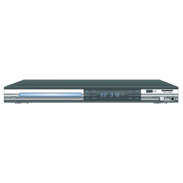 DVD-TKM316: مشغل DVD المعدني الكامل مع USB و SD والتحكم عن بعد وعرض LED