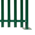 2700mm high standard security steel palisade fence designs