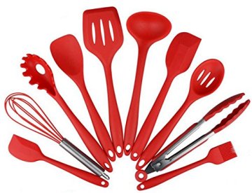 Silicone Heat Resistant Kitchen Cooking Utensil Cooking Set