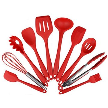 Silicone Heat Resistant Kitchen Cooking Utensil Cooking Set