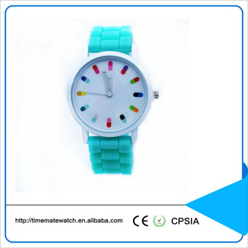 Unisex gender luxury couples waterproof quartz silicone classic watch