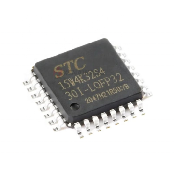 STC15W4K32S4-30I-LQFP44 Geliştirilmiş 1T 8051 MCU Mikrodenetleyici Çipi