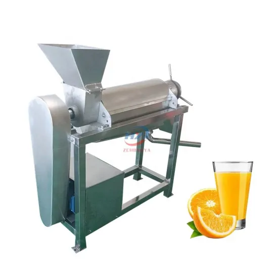 Industrial Fruit Juice Extractor Machine - Ginger Screw Press & Orange Juicer