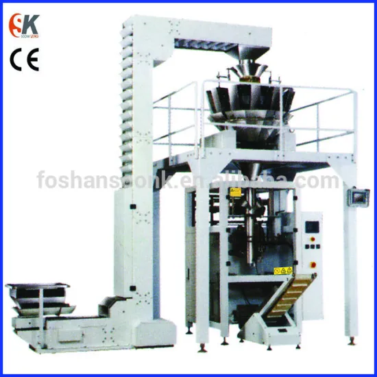 pasta combined weighing automatic vertical packaging machine (SK-620/720DT)