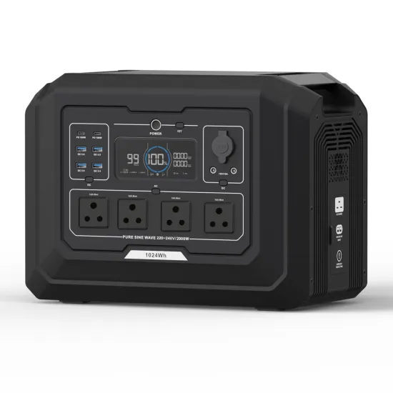 1000W Fast Charge Portable Power Station & 2000W Solar Energy System