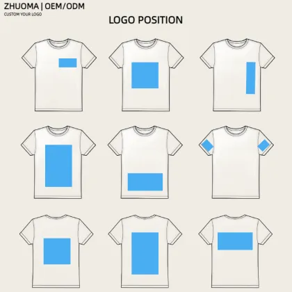 Wholesale Cotton Blank Custom T-Shirts for Men - Plus Size Drop Shoulder T-Shirts
