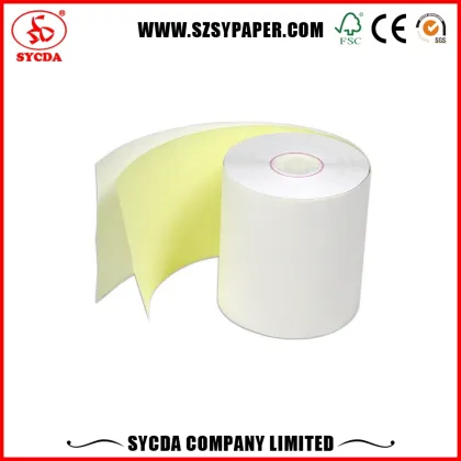 60GSM Carbonless NCR Cash Register Paper Roll